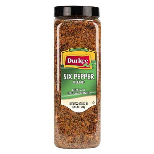 Durkee Six Pepper Blend; 22 Ounces; 6 Per Case - High Mart Wholesale