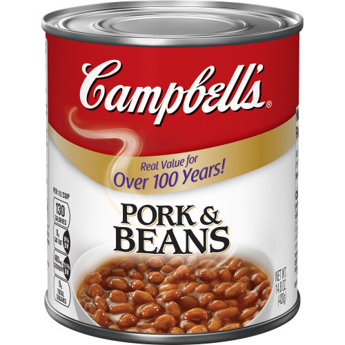 Campbell's Pork & Beans; 14.8 Ounces; 24 Per Case - High Mart Wholesale