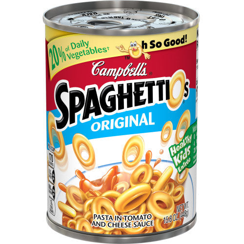 Campbell's Spaghetti O's Tomato Pasta; 15.8 Ounces; 24 Per Case - High Mart Wholesale