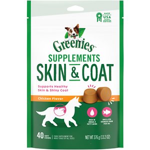 Greenies Supplement Skin And Coat; 13.2 Ounces; 6 Per Case - High Mart Wholesale