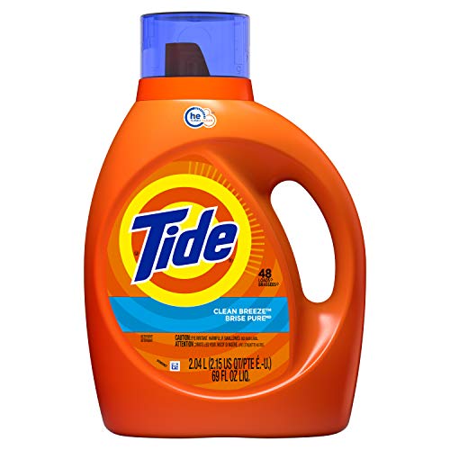 Tide Liquid Detergent Clean Breeze 2X High Efficiency; 69 Fluid Ounces; 4 Per Case