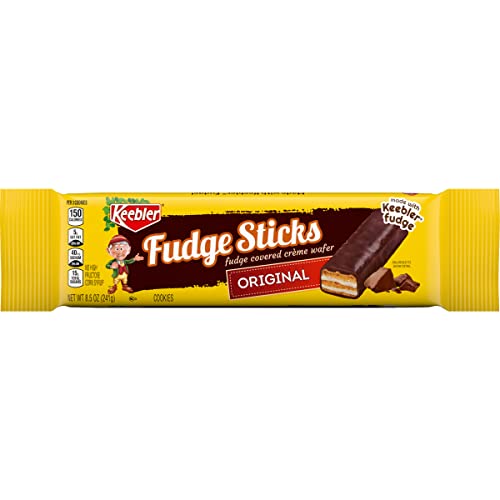 Keebler - Fudge Stripes Original Fudge Sticks; 8.5 Ounce; 12 Per Case