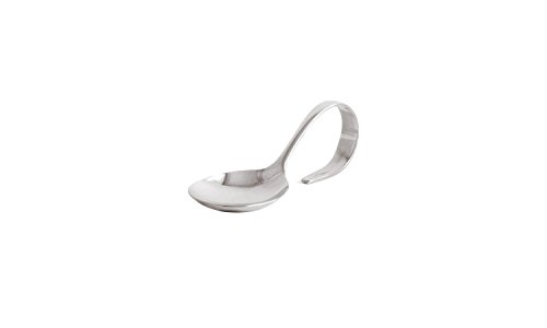 Front Of The House Bent Stainless Steel Sampler Spoon; 12 Each; 1 Per Case - High Mart Wholesale