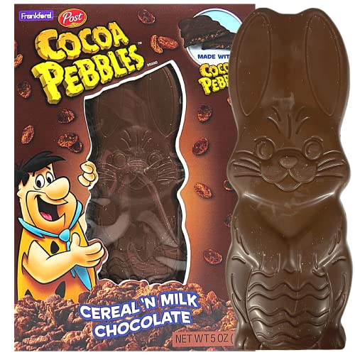 Frankford Candy Cocoa Pebbles Chocolate Rabbit; 5 Ounces; 6 Per Case - High Mart Wholesale