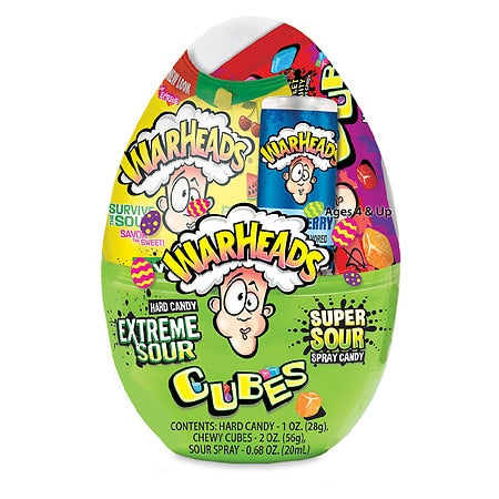 Warheads Sour Scrambler Egg; 3.75 Ounces; 12 Per Case