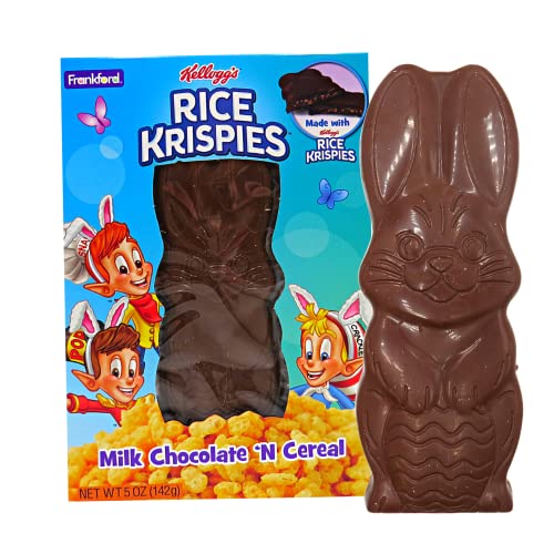 Frankford Candy Rice Krispies Milk Chocolate Rabbit; 5 Ounces; 6 Per Case - High Mart Wholesale