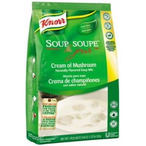 Knorr Soup Du Jour Cream Of Mushroom; 19.6 Ounces; 4 Per Case - High Mart Wholesale