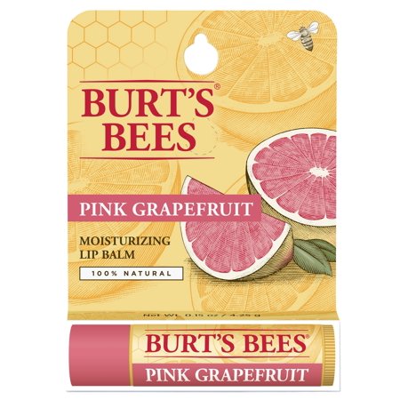 Burt's Bees Lip Balm Pink Grapefruit Blister; 0.15 Ounces; 6 Per Box; 8 Per Case - High Mart Wholesale