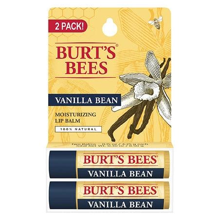 Burt's Bees Lip Balm Vanilla Bean; 0.3 Ounces; 6 Per Box; 8 Per Case - High Mart Wholesale