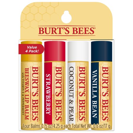 Burt's Bees Lip Balm Assorted; 0.6 Ounces; 4 Per Box; 3 Per Case - High Mart Wholesale