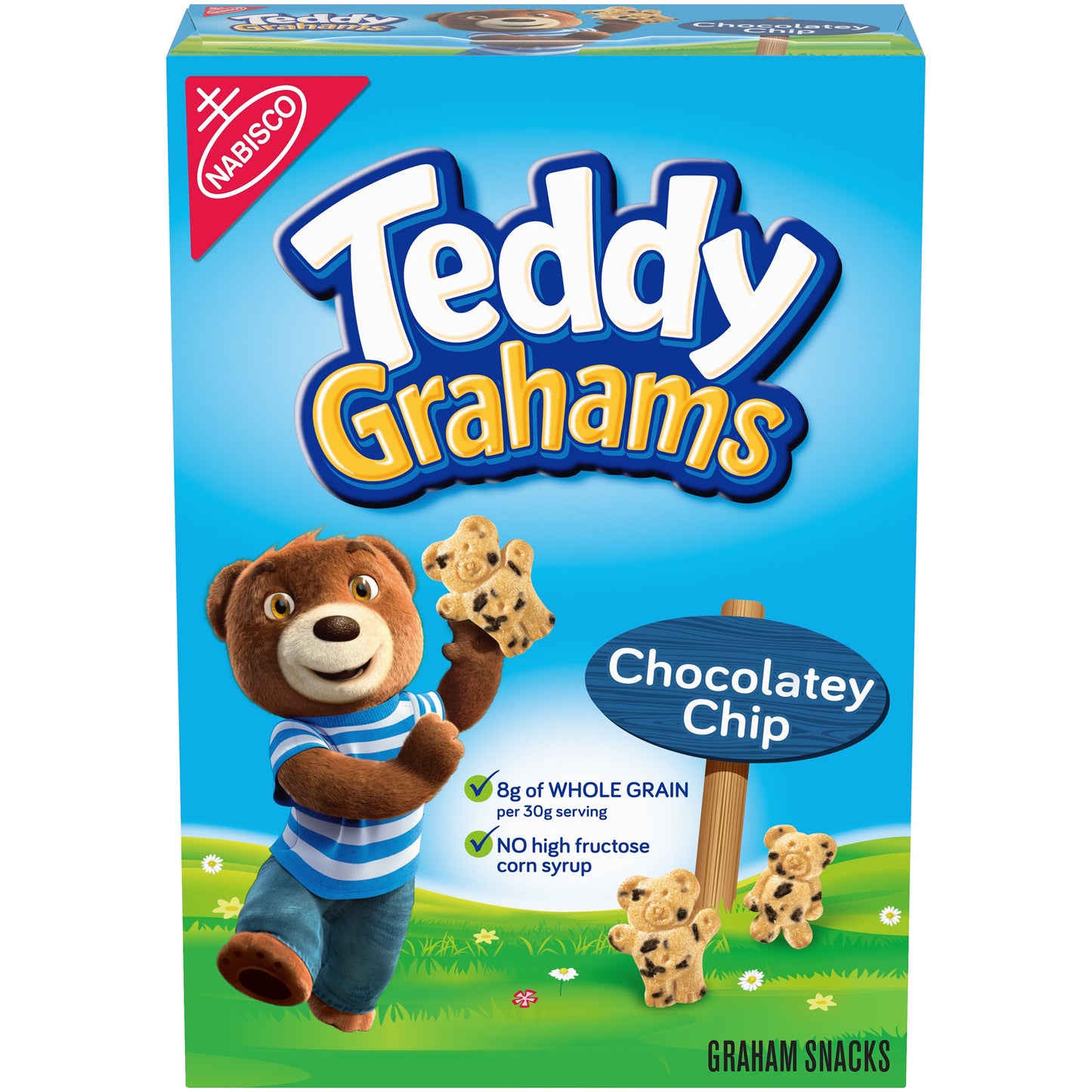 Teddy Grahams Chocolate Chip Cookies; 10 Ounces; 6 Per Case - High Mart Wholesale