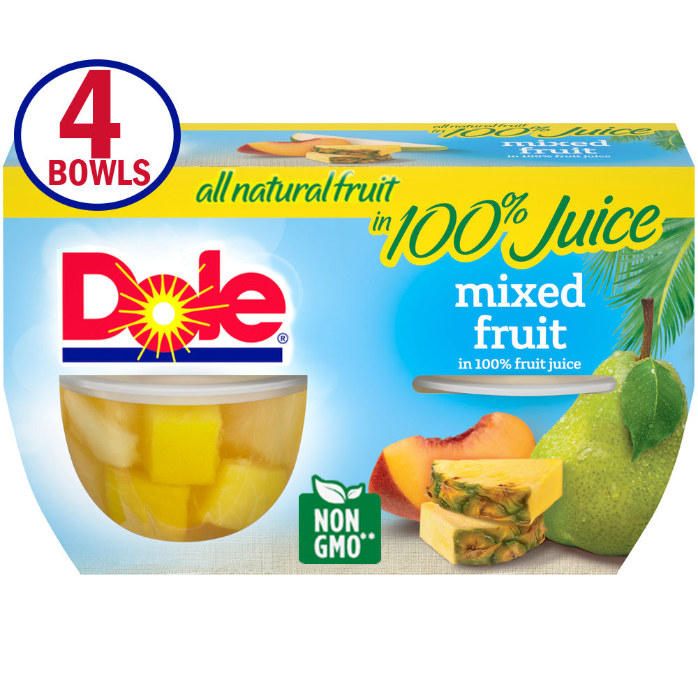 Dole Mixed Fruit In. Light Syrup 4 Ounce; 16 Ounces; 6 Per Case