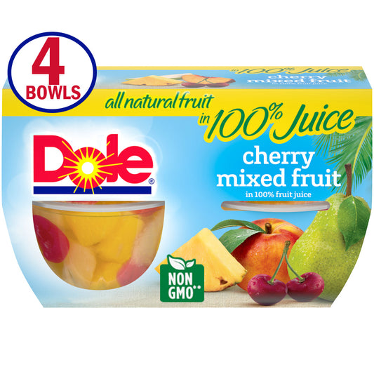 Dole Cherry Mixed Fruit In. Light Syrup 4 Ounce; 16 Ounces; 6 Per Case