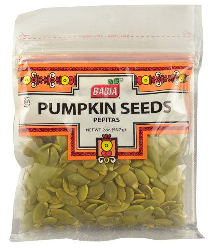 Badia Pepitas Pumpkin Seed; 2 Ounces; 12 Per Box; 30 Per Case