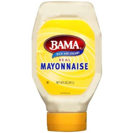 Bama Squeeze Mayonnaise Bottle; 18 Ounce; 12 Per Case - High Mart Wholesale