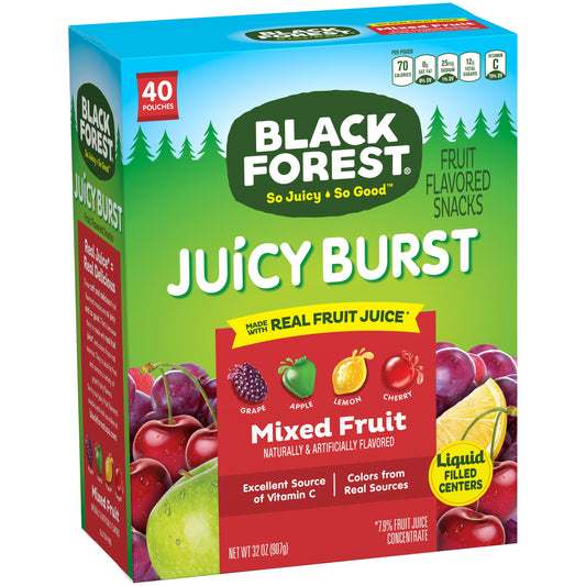 Black Forest Juicy Burst Mixed Fruit; 32 Ounces; 6 Per Case - High Mart Wholesale
