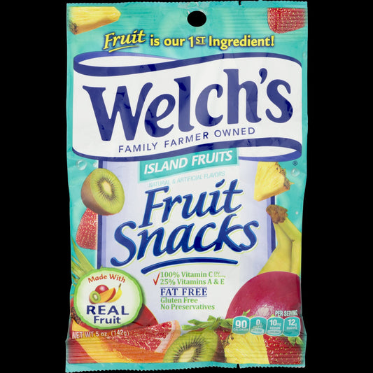 Welch's Island Fruits Fruit Snacks; 5 Ounces; 12 Per Case