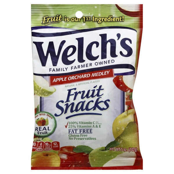 Welch's Apple Orchard Medley Fruit Snack; 5 Ounces; 12 Per Case