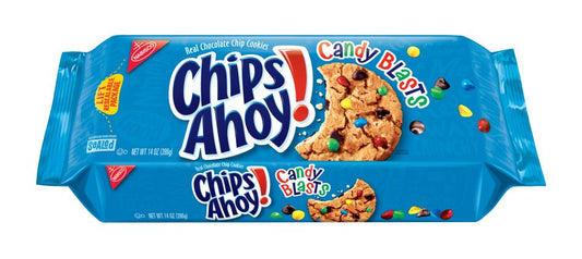 Chips Ahoy Chocolate Chip Cookie Candy Blast Chips Ahoy; 12.4 Ounces; 12 Per Case - High Mart Wholesale