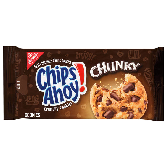 Chips Ahoy Chunky Chocolate Chip Cookies; 11.75 Ounce; 12 Per Case - High Mart Wholesale