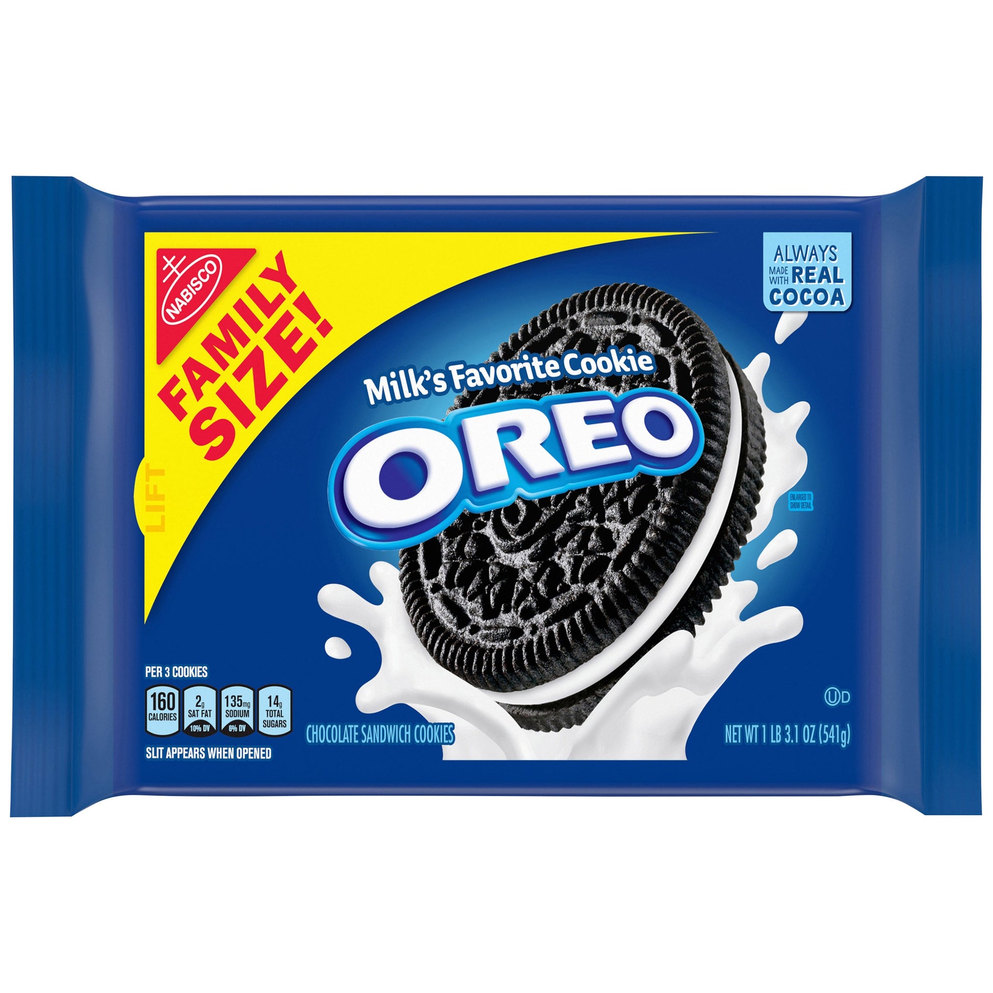 Oreo Family Size Cookie; 19.1 Ounce; 12 Per Case - High Mart Wholesale