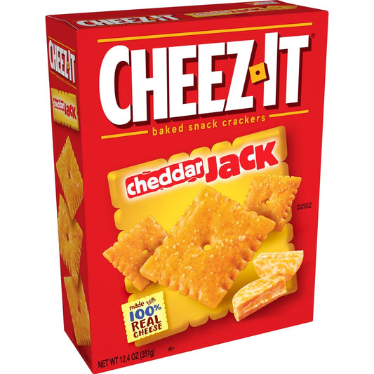 Cheez-It Cheddar Jack Crackers; 12.4 Ounces; 12 Per Case