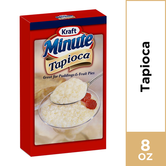 Minute Pudding Tapioca; 8 Ounce; 12 Per Case