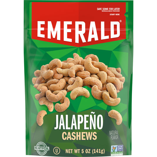 Emerald Cashews Jalapeno; 5 Ounce; 6 Per Case