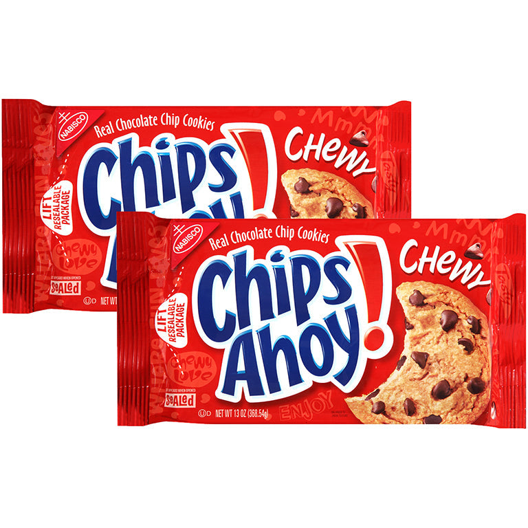 Chips Ahoy Chewy Chocolate Chip Cookies; 13 Ounces; 12 Per Case - High Mart Wholesale