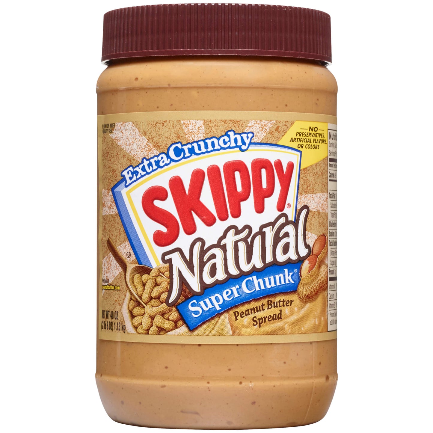 Skippy Skippy Peanut Butter Chunk; 40 Ounces; 8 Per Case