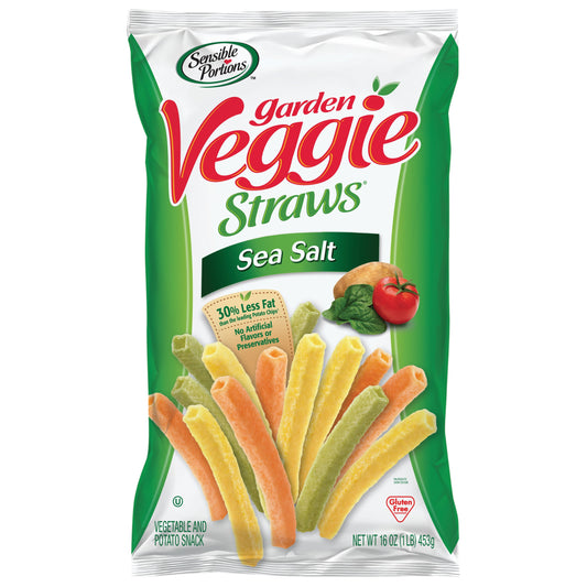 Hain Gourmet Veggie Straw Sea Salt; 16 Ounces; 6 Per Case - High Mart Wholesale