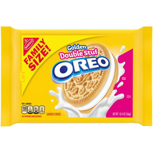 Oreo Golden Family Size; 20 Ounce; 12 Per Case - High Mart Wholesale