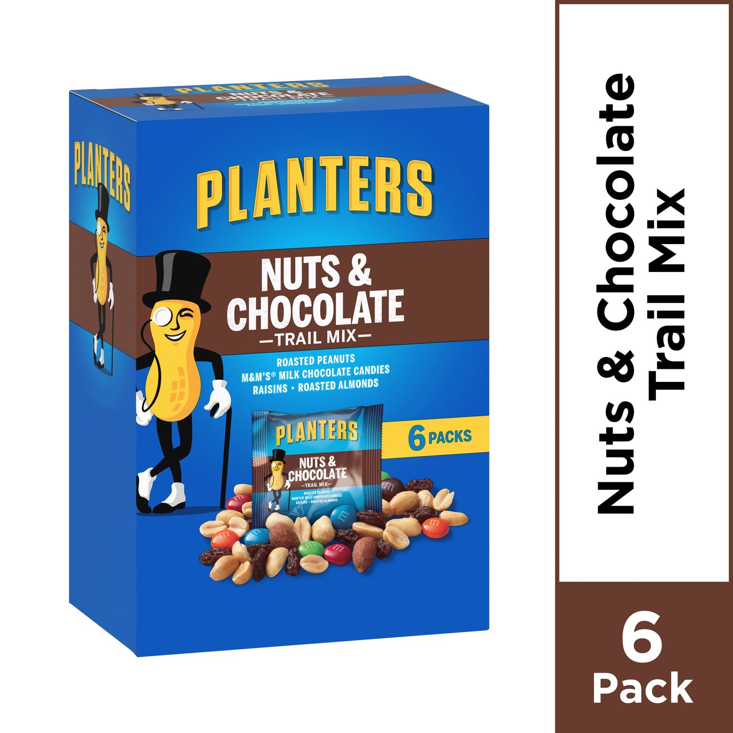 Planters Trail Mix Nut Chocolate; 7.5 Ounce; 4 Per Case