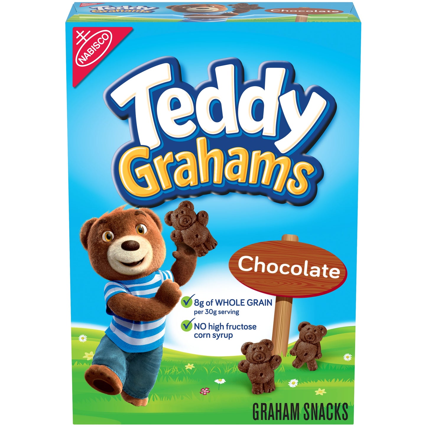Teddy Grahams Chocolate Cookies; 10 Ounces; 6 Per Case - High Mart Wholesale