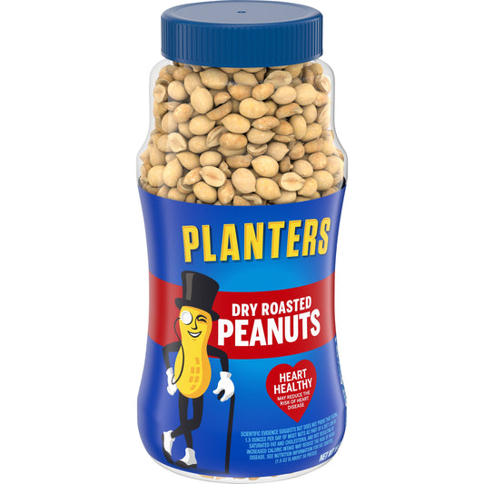 Planters Dry Roasted Peanut; 16 Ounces; 12 Per Case