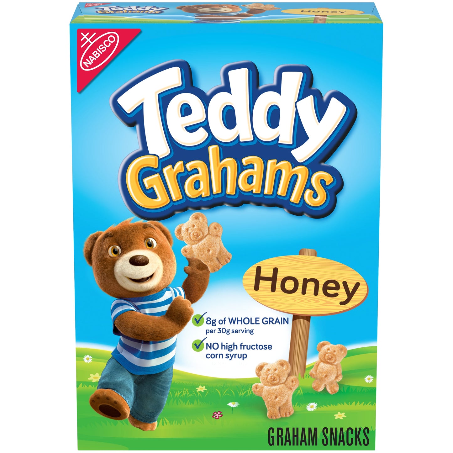 Teddy Grahams Honey Cookies; 10 Ounces; 6 Per Case - High Mart Wholesale