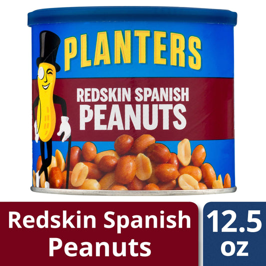 Planters Spanish Peanuts Snack; 12.5 Ounces; 6 Per Case