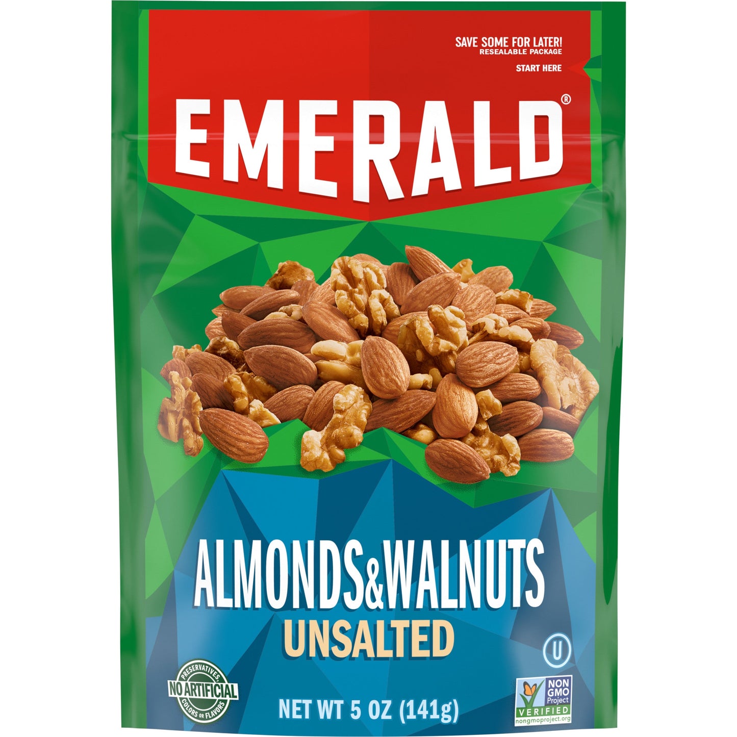 Emerald Nut Natural Walnut Almond; 5 Ounces; 6 Per Case