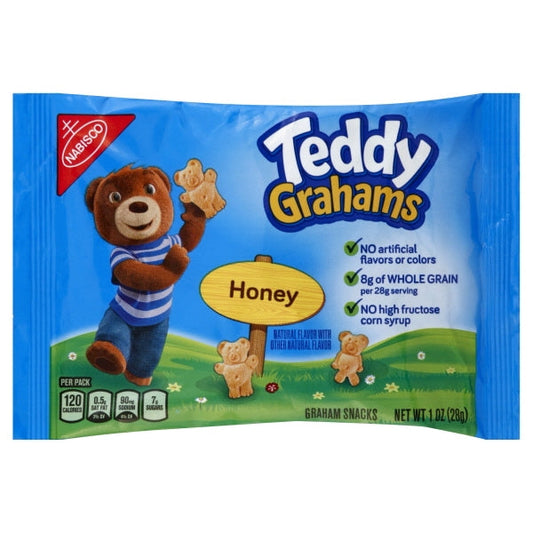 Teddy Grahams Teddy Grahams Honey; 1 Ounces; 12 Per Box; 4 Per Case - High Mart Wholesale