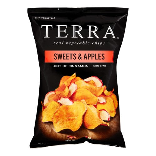 Terra Chips Sweets & Apples Hint Of Cinnamon; 5.5 Ounce; 12 Per Case - High Mart Wholesale