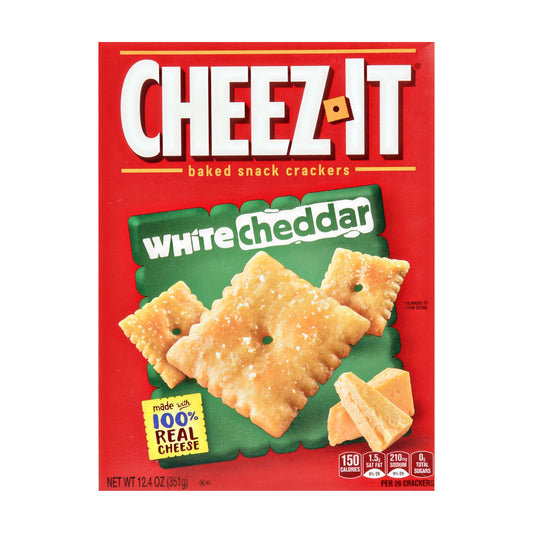 Cheez-It White Cheddar Cracker; 12.4 Ounces; 12 Per Case