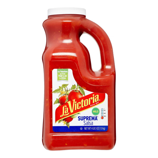 La Victoria Salsa Mild Suprema; 67 Ounces; 6 Per Case - High Mart Wholesale