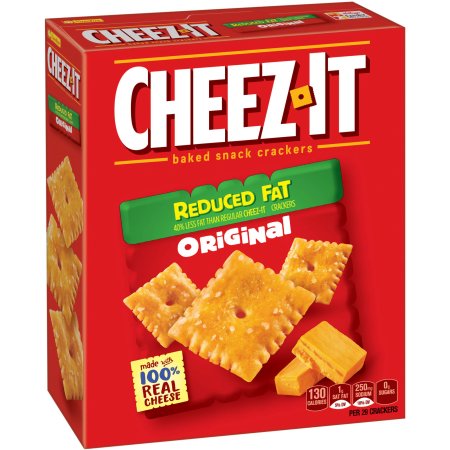 Kellogg's Cheez It Crackers Reduced Fat; 6 Ounces; 12 Per Case