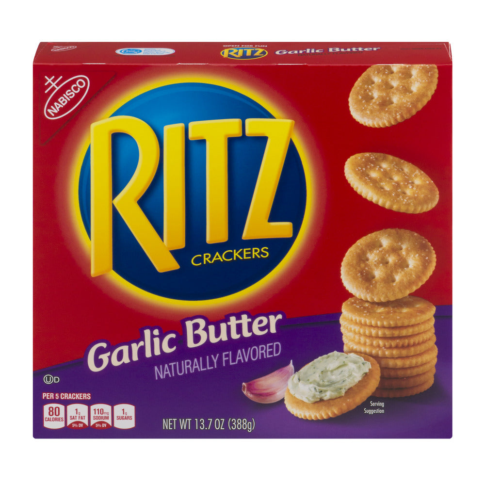 Ritz Cracker Garlic Butter; 13.7 Ounce; 12 Per Case - High Mart Wholesale