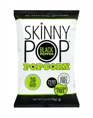 Skinnypop Popcorn Popcorn Black Pepper; 4.4 Ounces; 12 Per Case