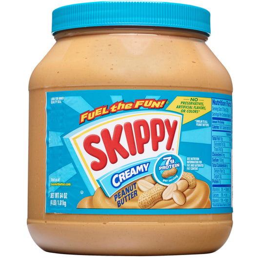 Skippy Skippy Creamy 6/4 Pound; 64 Ounces; 6 Per Case