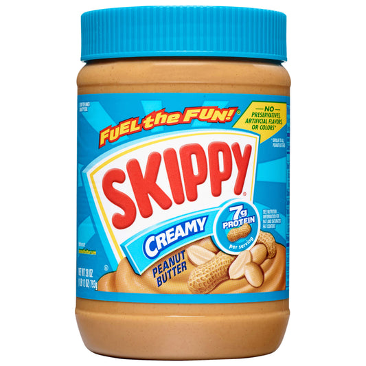 Skippy Skippy Peanut Butter Creamy; 28 Ounces; 12 Per Case