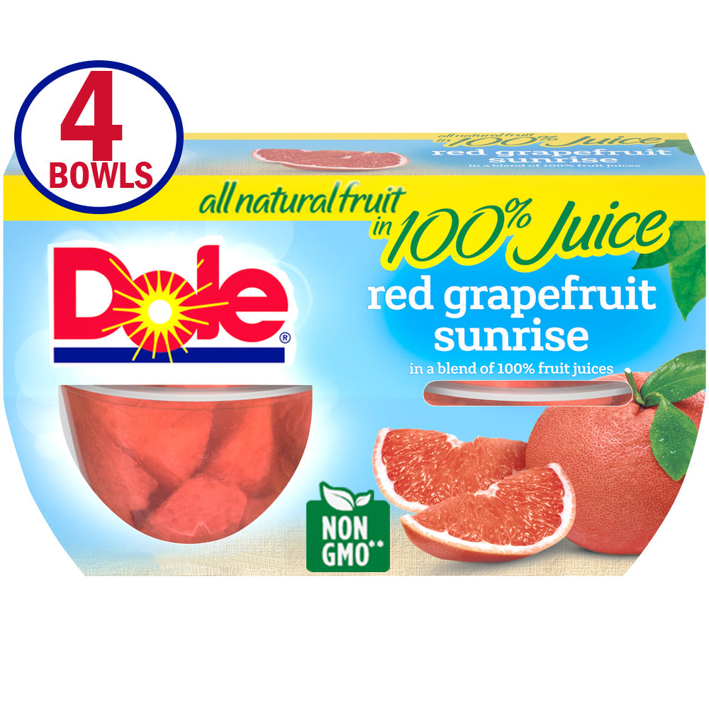 Dole Red Grapefruit In Juice; 16 Ounces; 6 Per Case