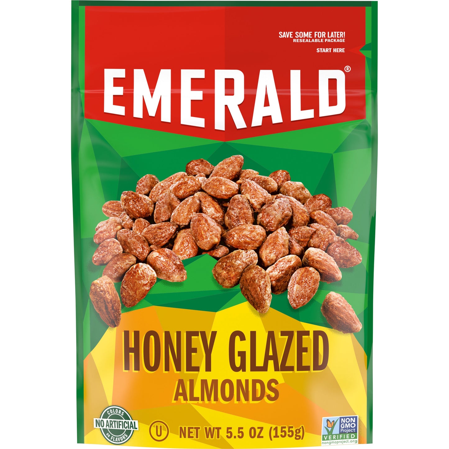 Emerald Almond Honey Glazed; 5.5 Ounces; 6 Per Case