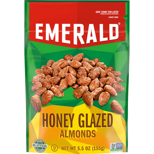 Emerald Almond Honey Glazed; 5.5 Ounces; 6 Per Case